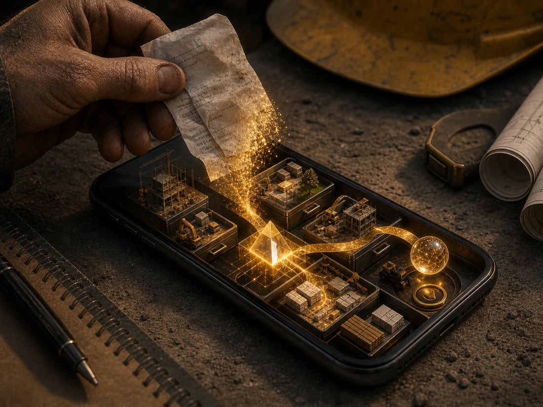 Agent třídí doklady a náklady přímo v mobilu